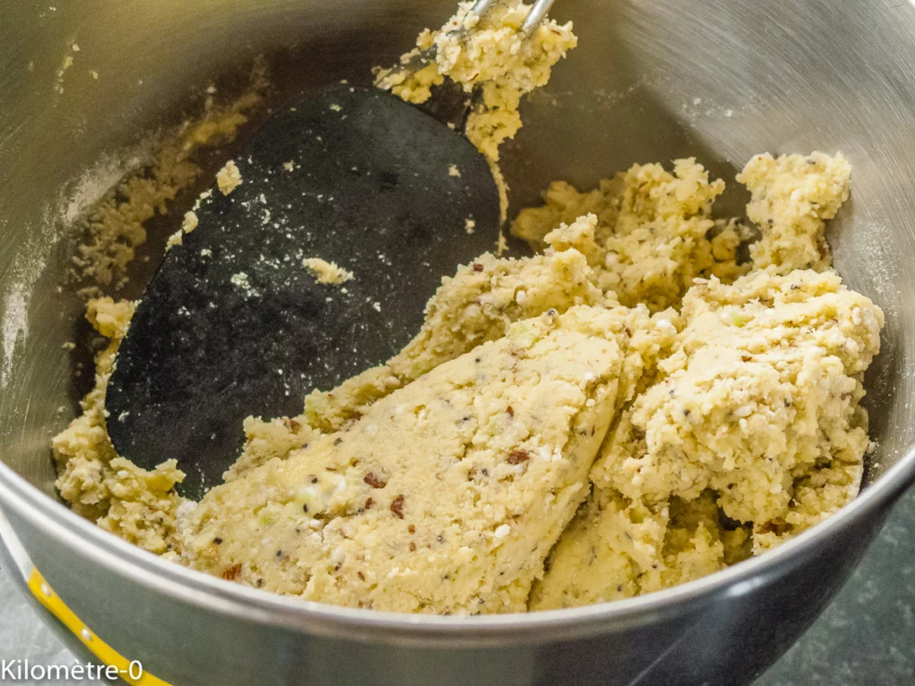 Gâteau du matin au lait de coco, amandes et kiwis - Étape 6