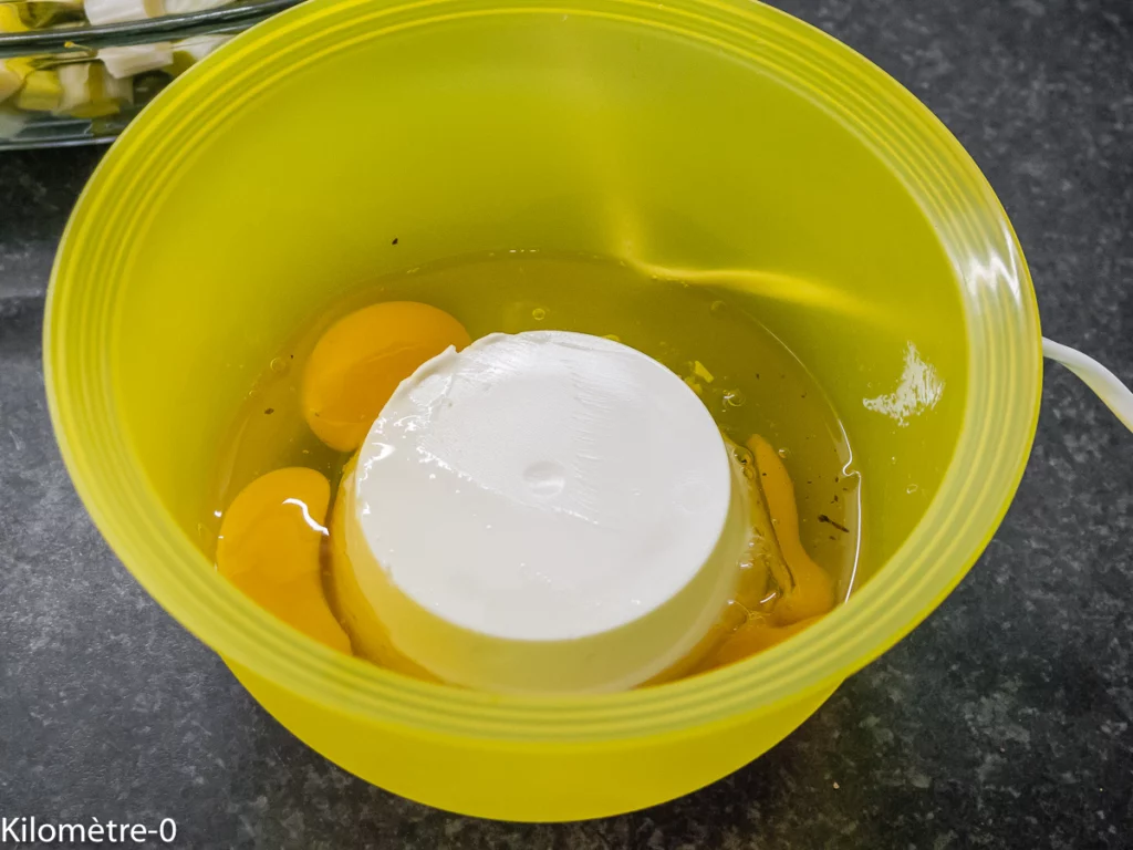 Clafoutis aux poireaux - Étape 3