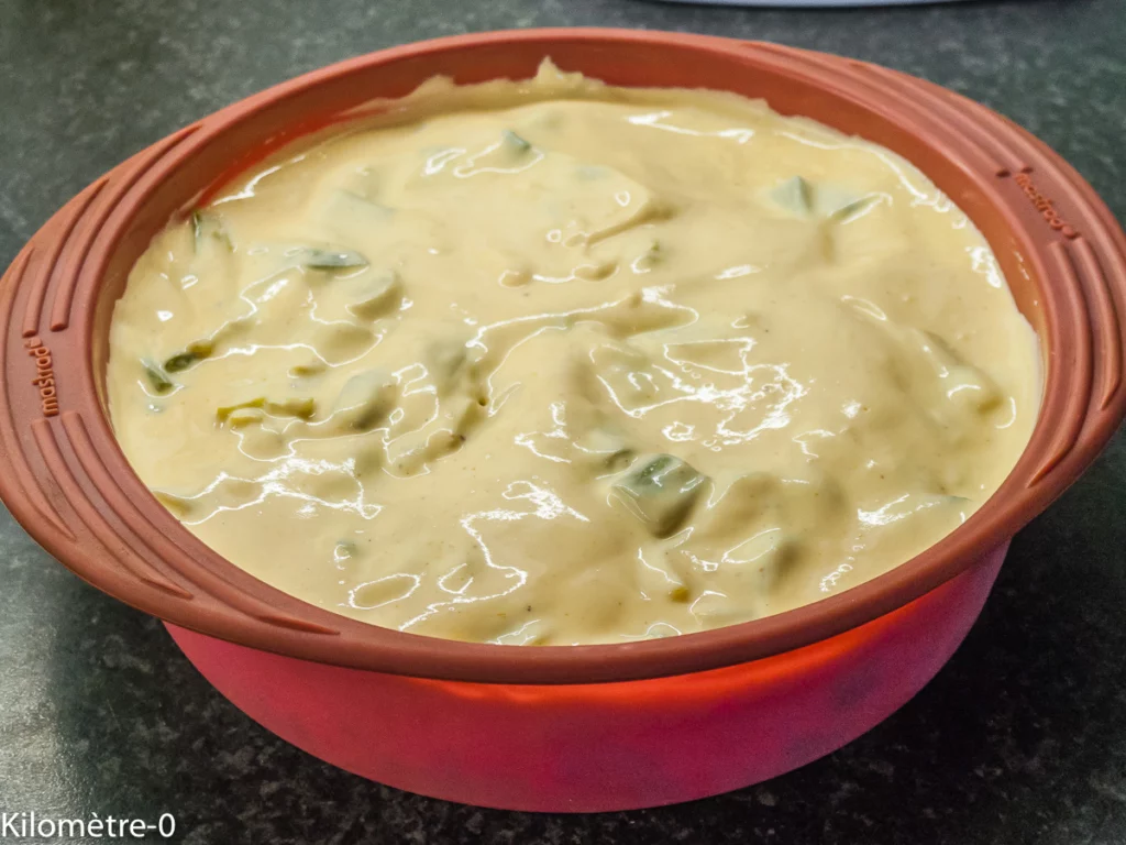 Clafoutis aux poireaux - Étape 5