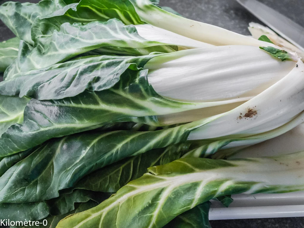 Blettes poêlées à la provençale - Étape 1