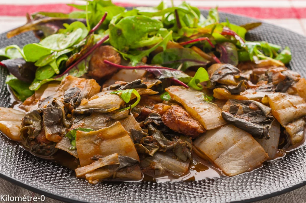 Blettes poêlées à la provençale - Étape 7