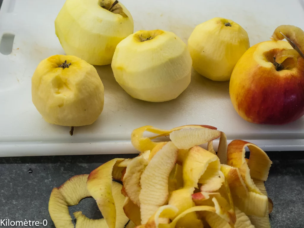 Gâteau aux pommes et à la ricotta - Étape 1