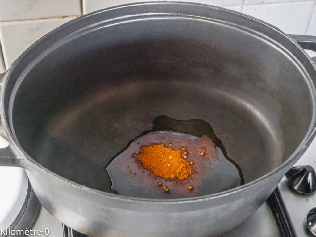 Chili sin carne - Étape 3