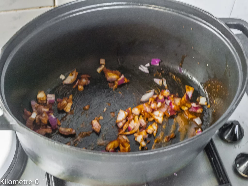 Chili sin carne - Étape 4