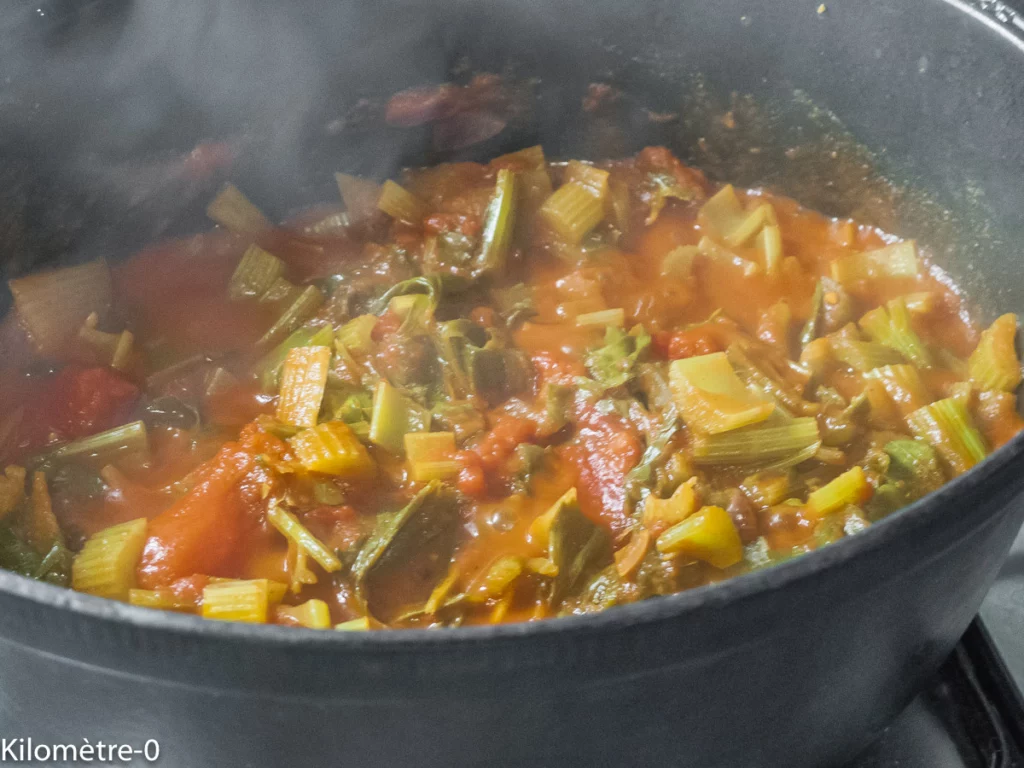 Chili sin carne - Étape 7