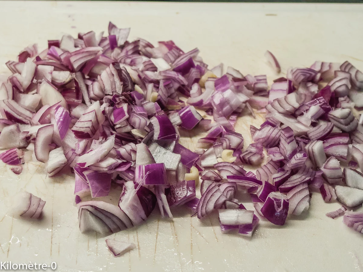Photo de recette de Kilomètre-0, blog de cuisine réalisée à partir de produits de saison et issus de circuits courts