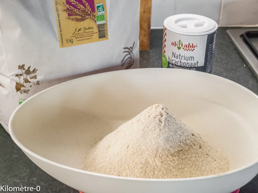 Gâteau aux blancs d&rsquo;oeufs et aux kiwis - Étape 2