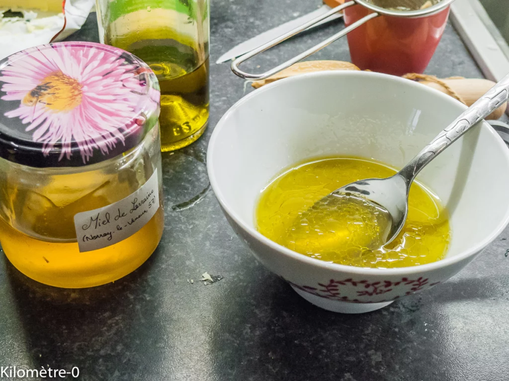 Naans, fêta au miel et aux olives - Étape 5