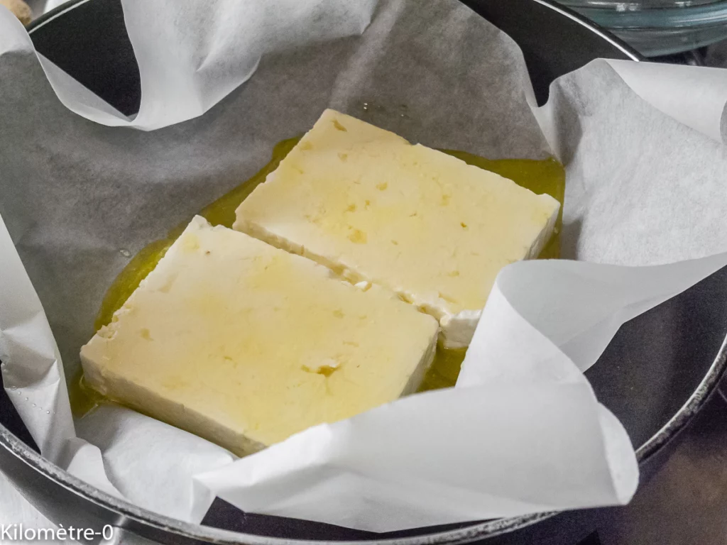 Naans, fêta au miel et aux olives - Étape 6