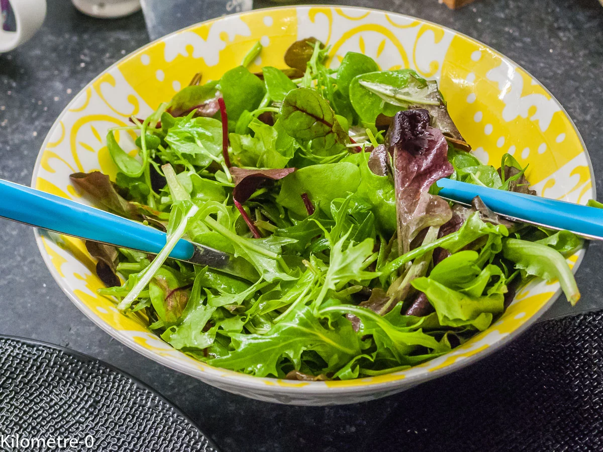 Photo de recette de Kilomètre-0, blog de cuisine réalisée à partir de produits de saison et issus de circuits courts