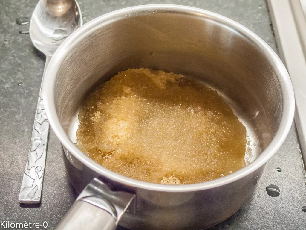 Pudim de leite à l&rsquo;orange - Étape 2