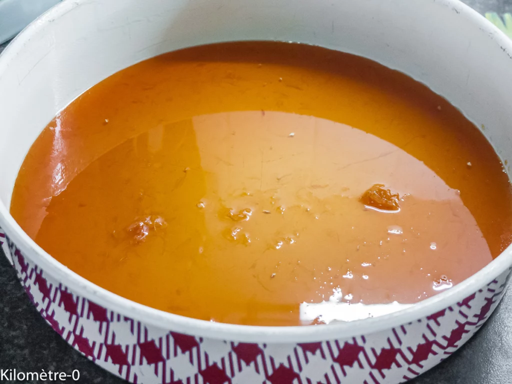 Pudim de leite à l&rsquo;orange - Étape 7