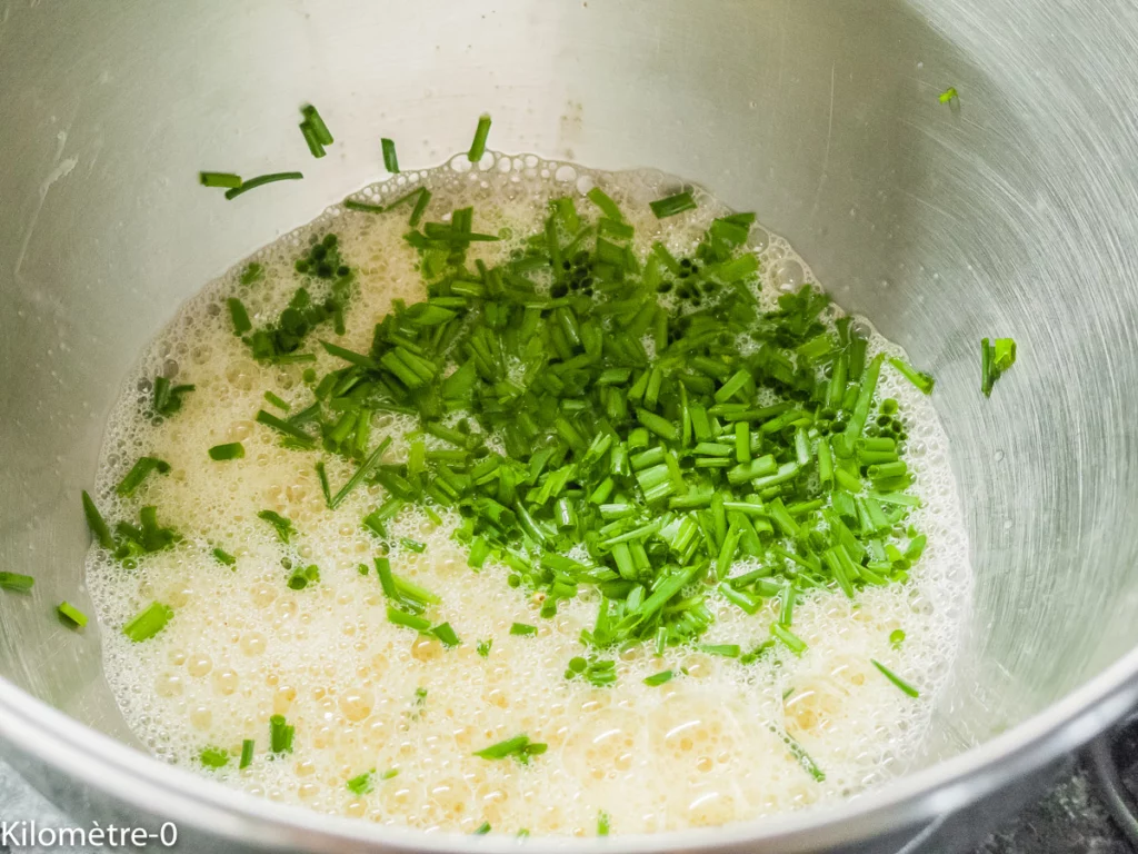 Terrine aux oeufs, cuisson vapeur - Étape 2