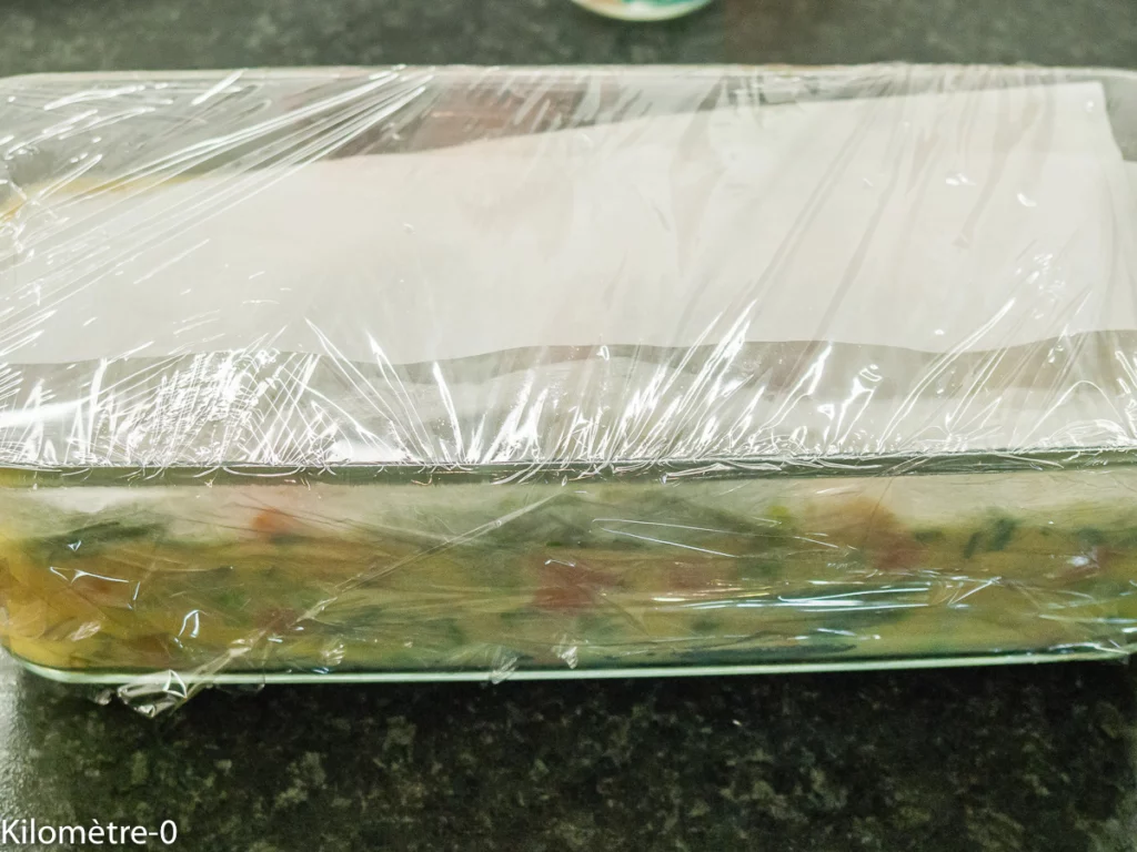 Terrine aux oeufs, cuisson vapeur - Étape 7