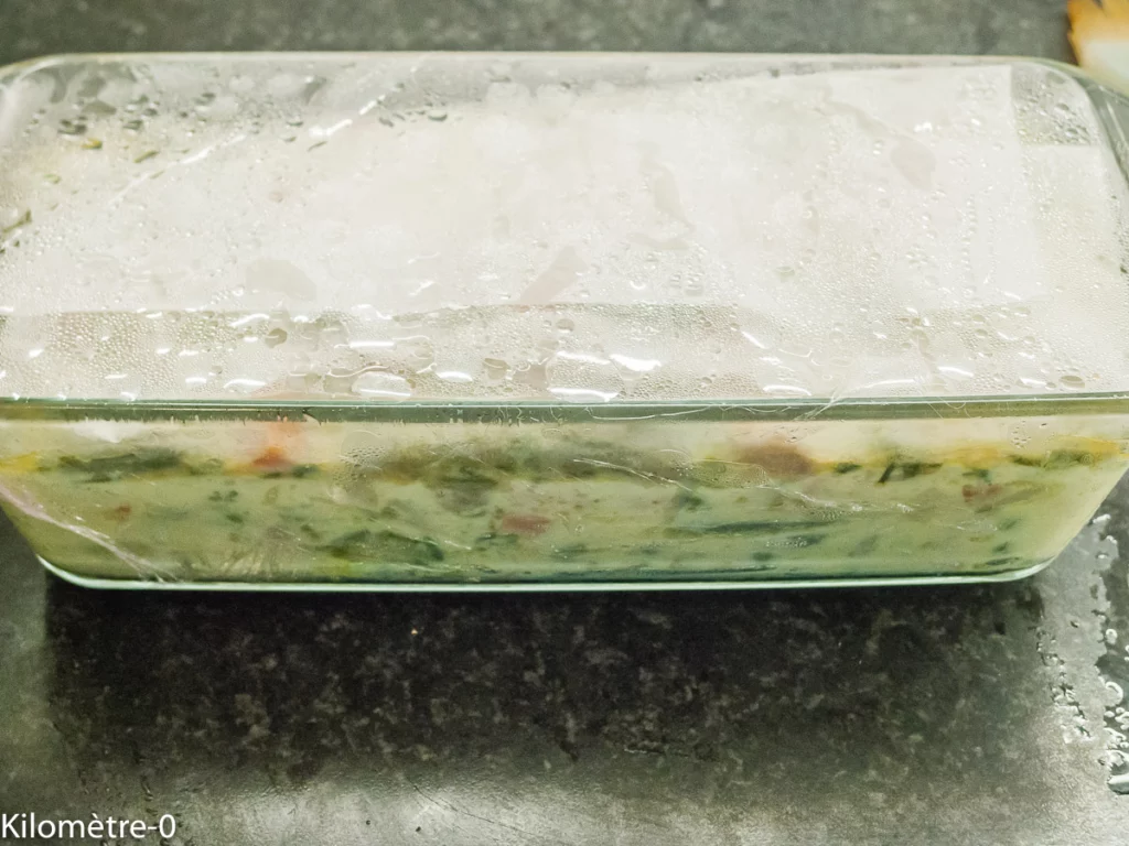 Terrine aux oeufs, cuisson vapeur - Étape 8