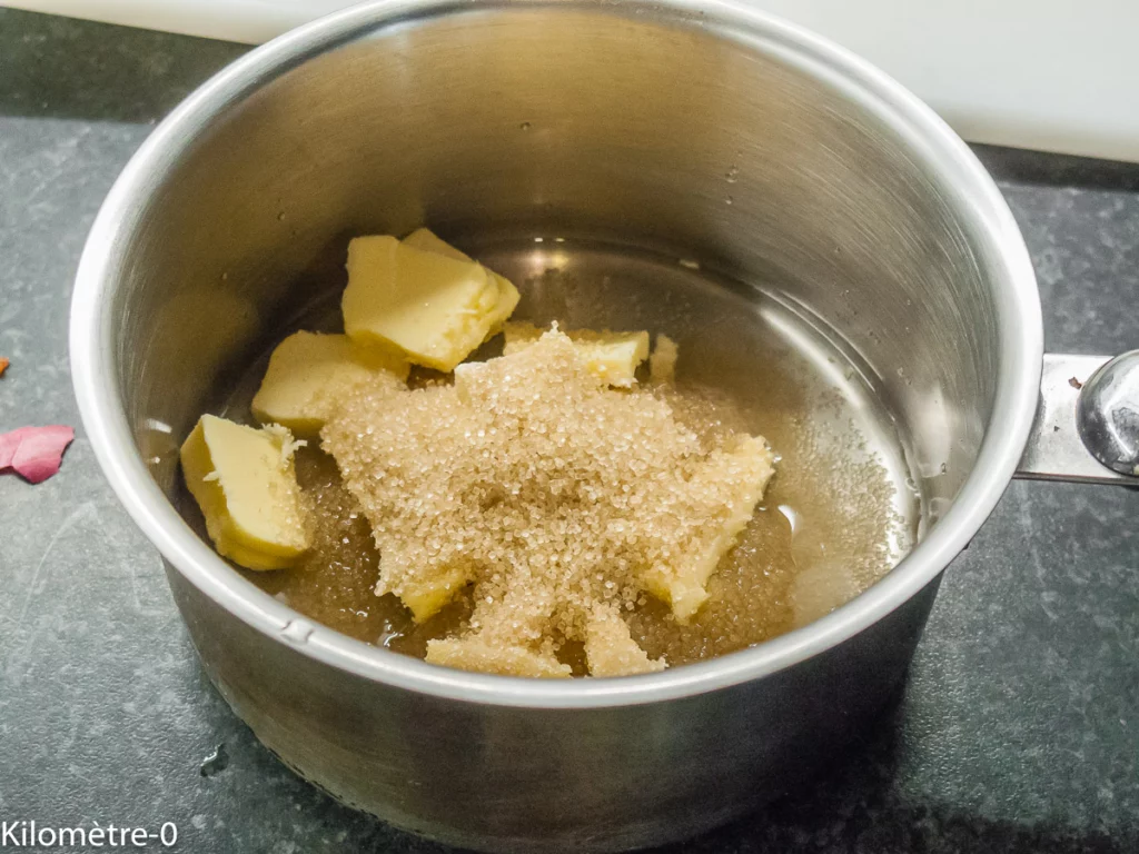 Craquants amandes, chocolat et oranges confites - Étape 2