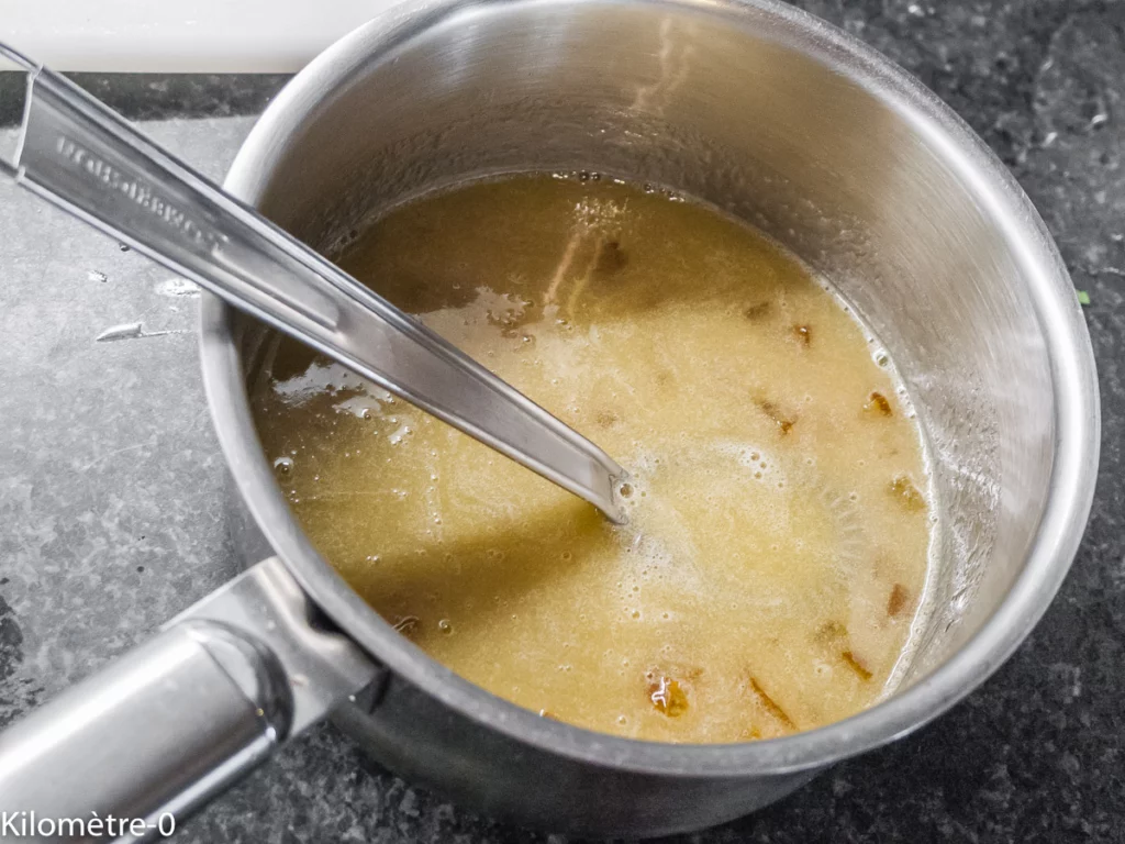 Craquants amandes, chocolat et oranges confites - Étape 4