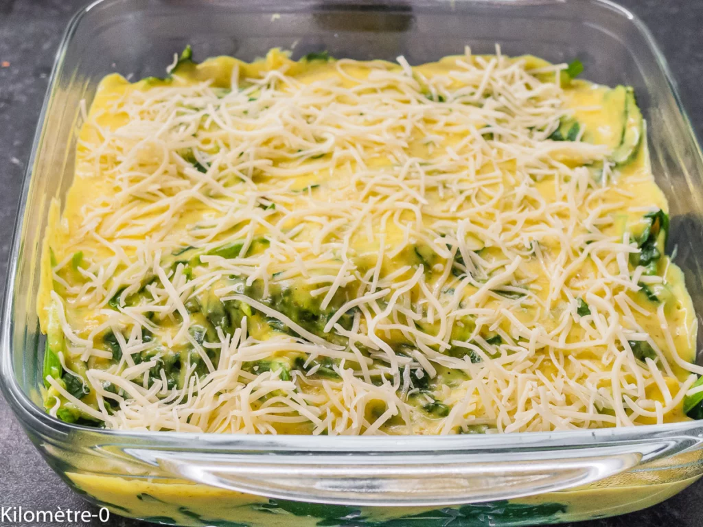 Gratin d&rsquo;épinards - Étape 6