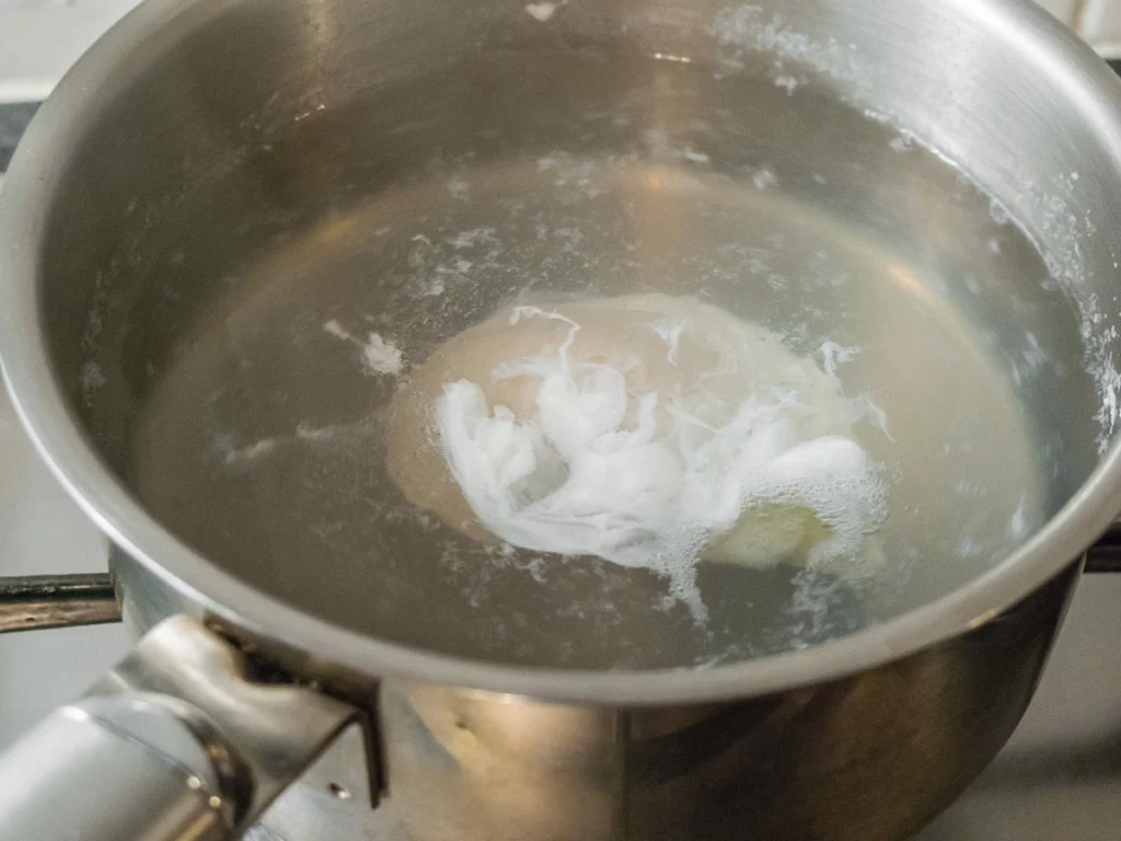 Oeufs aux épinards - Étape 7