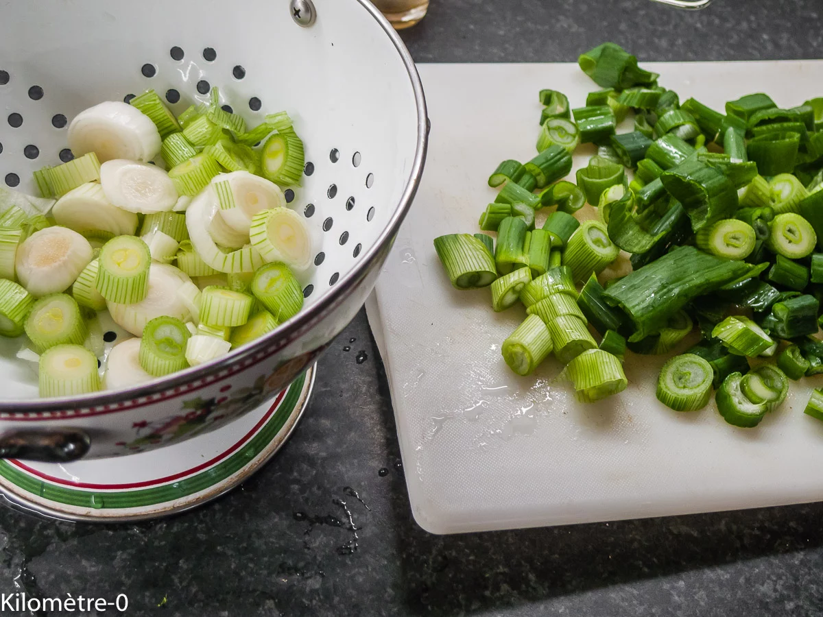 Photo de recette de Kilomètre-0, blog de cuisine réalisée à partir de produits de saison et issus de circuits courts