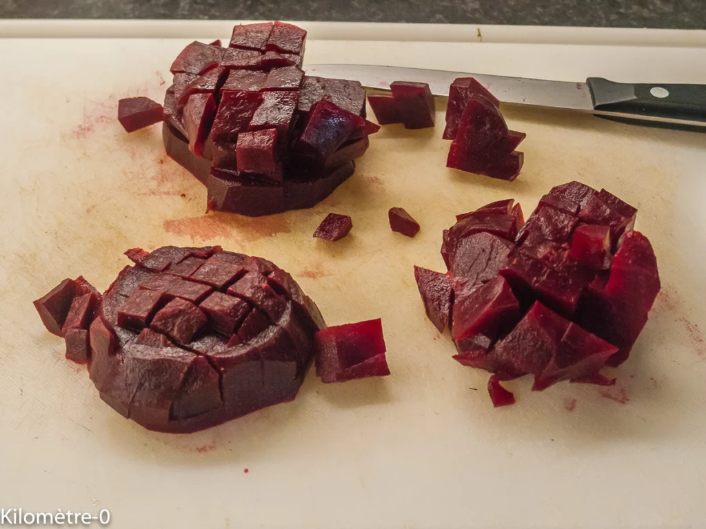 Spare ribs aux épices, salade de fèves et betteraves - Étape 6