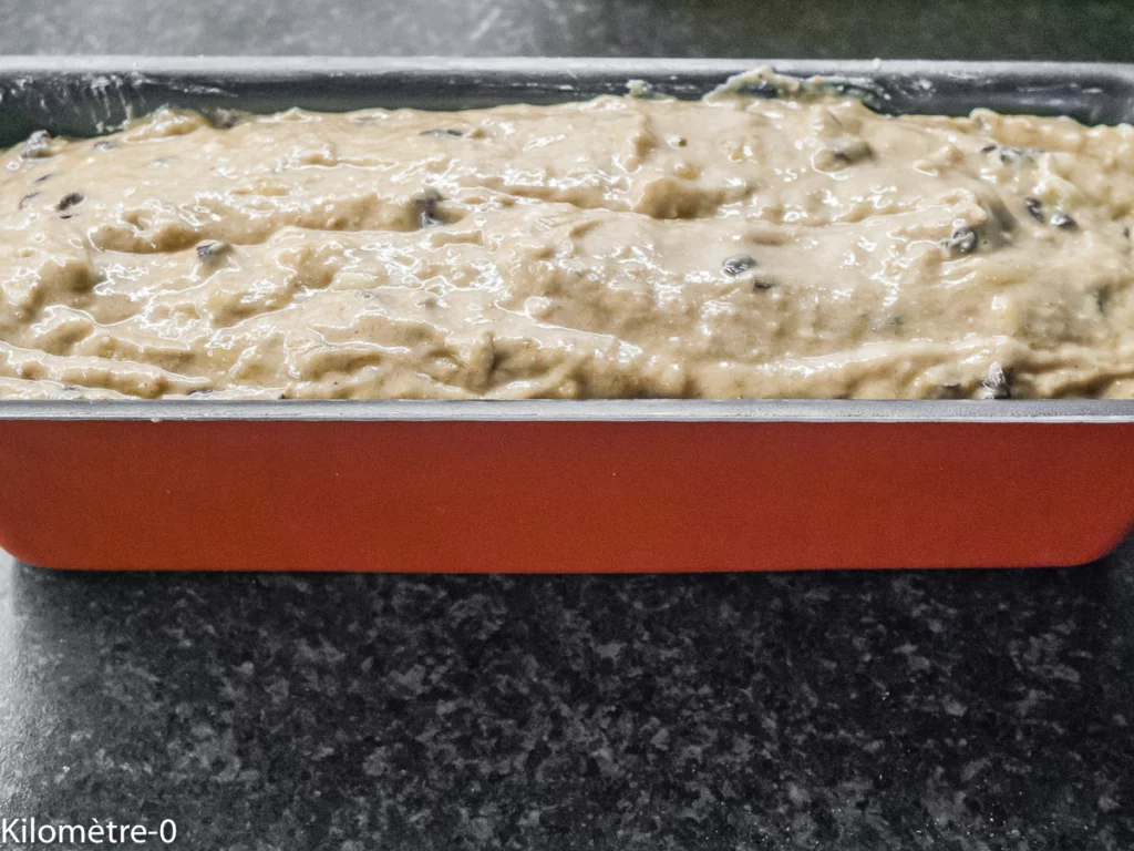 Gâteau du matin banane, orange et chocolat - Étape 8