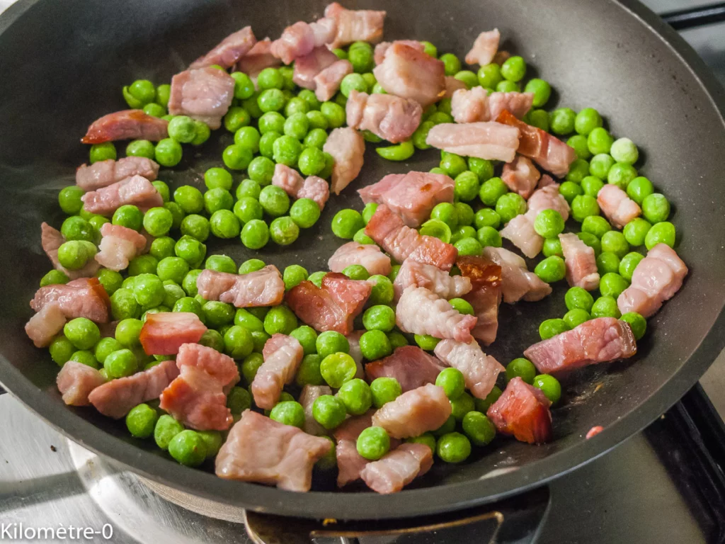 Terrine de pommes de terre aux lardons et œufs - Étape 6