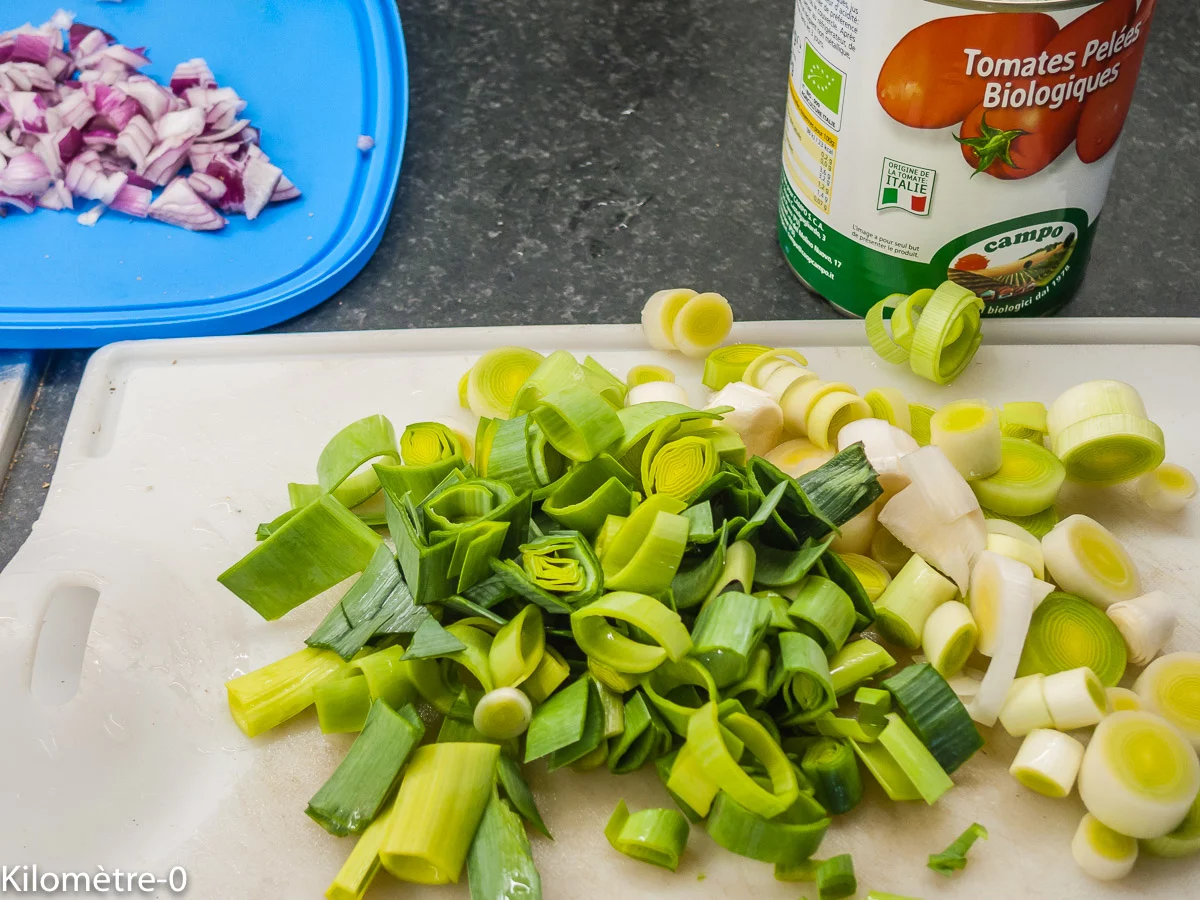 Photo de recette de Kilomètre-0, blog de cuisine réalisée à partir de produits de saison et issus de circuits courts