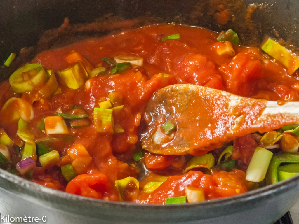 Poulet aux arachides (Afrique du Sud) - Étape 10