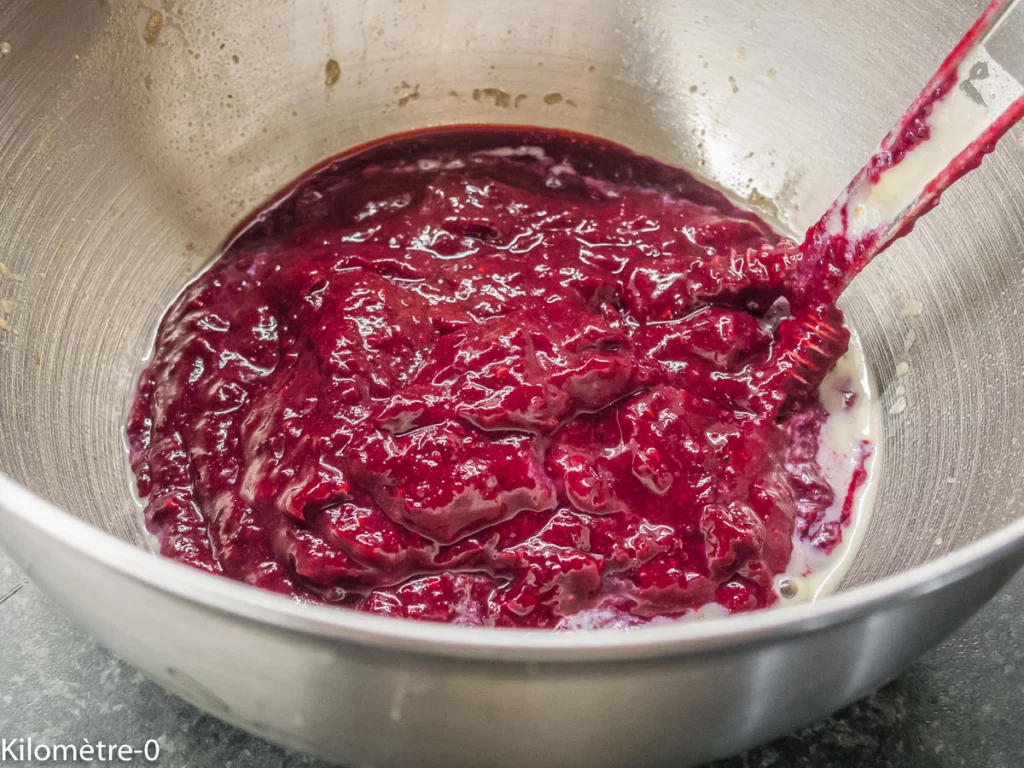 Flan pâtissier au coulis de cassis - Étape 8