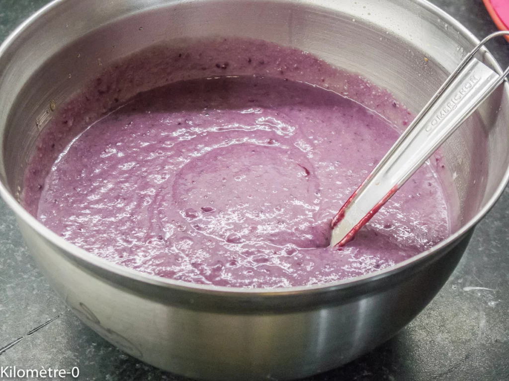 Flan pâtissier au coulis de cassis - Étape 9