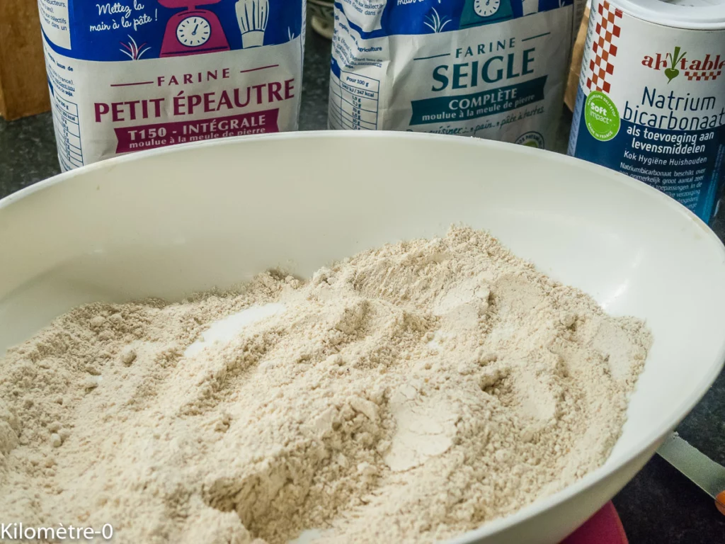 Biscuits faciles de type belvita - Étape 1