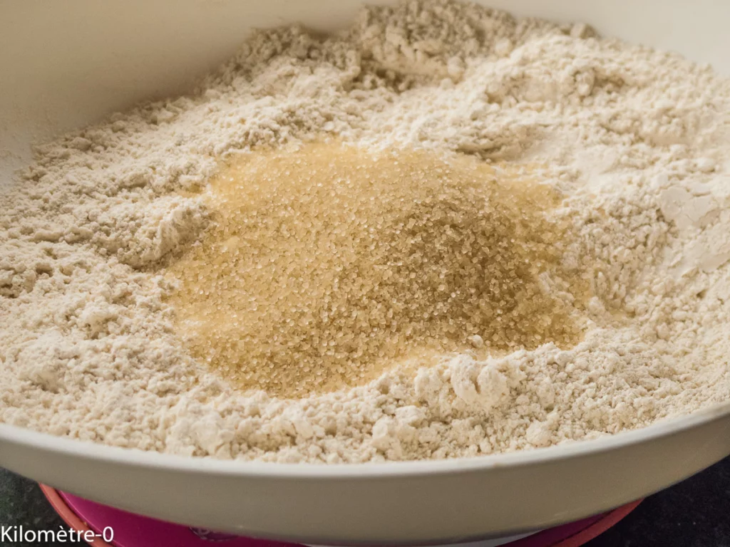 Banana bread amandes et pépites de chocolat - Étape 2