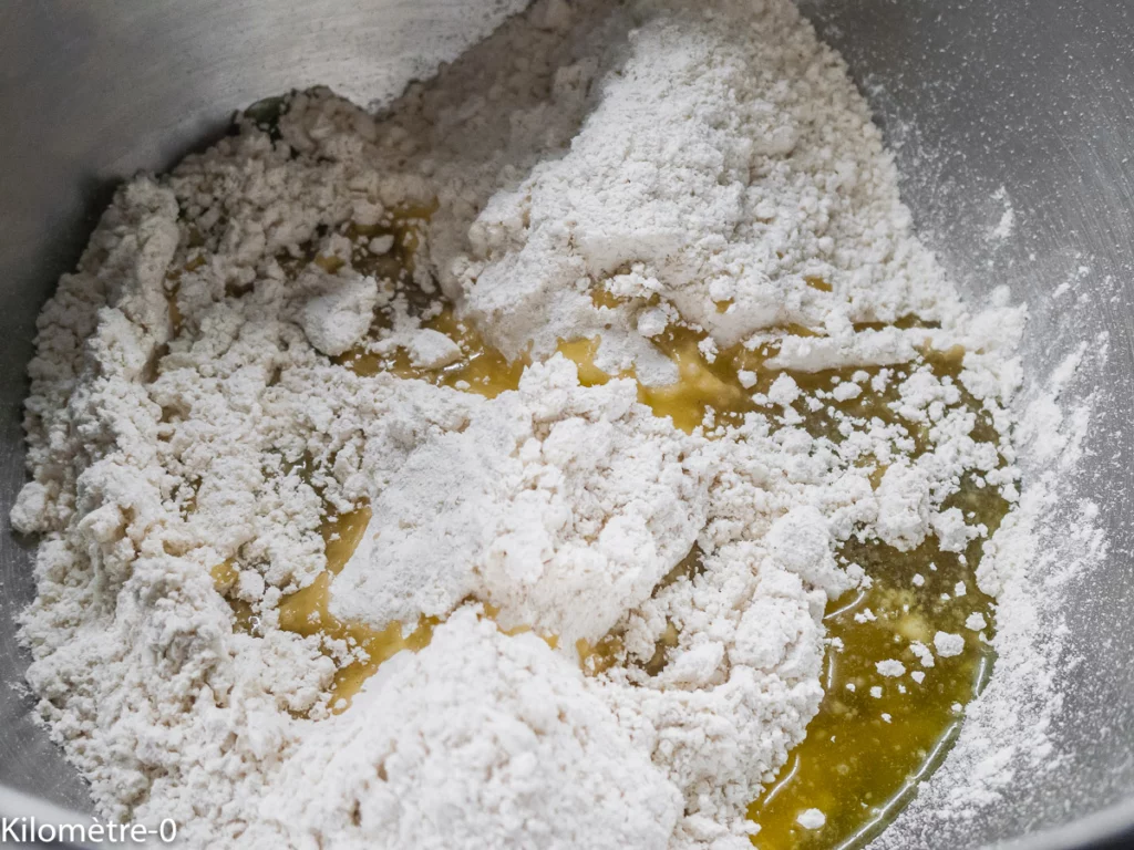 Banana bread amandes et pépites de chocolat - Étape 3