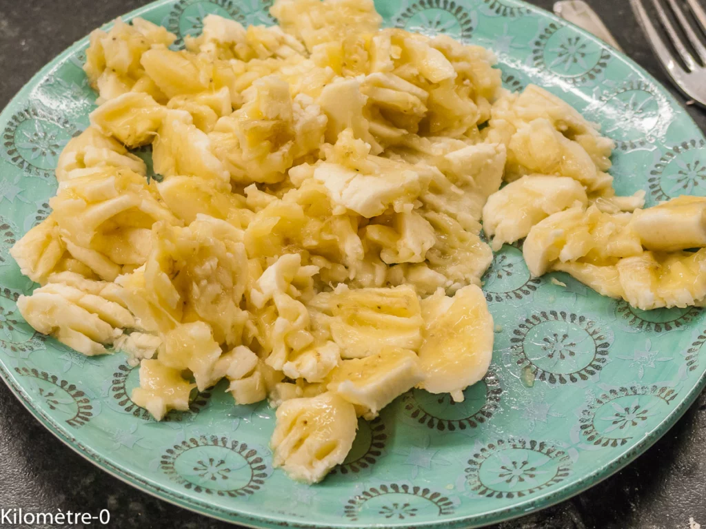 Banana bread amandes et pépites de chocolat - Étape 1