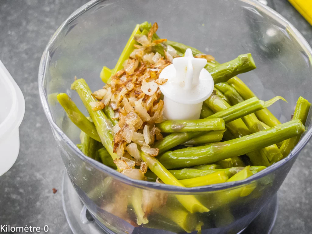 Flans d&rsquo;asperges, œufs et araignée de mer - Étape 6