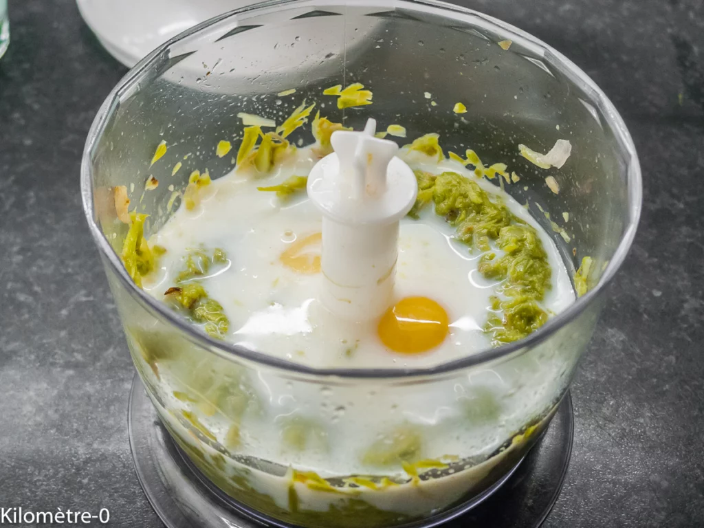 Flans d&rsquo;asperges, œufs et araignée de mer - Étape 7