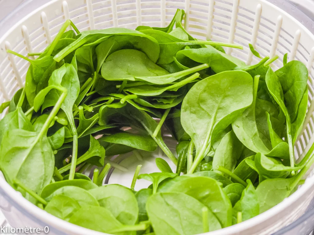 Flans d&rsquo;asperges, œufs et araignée de mer - Étape 12