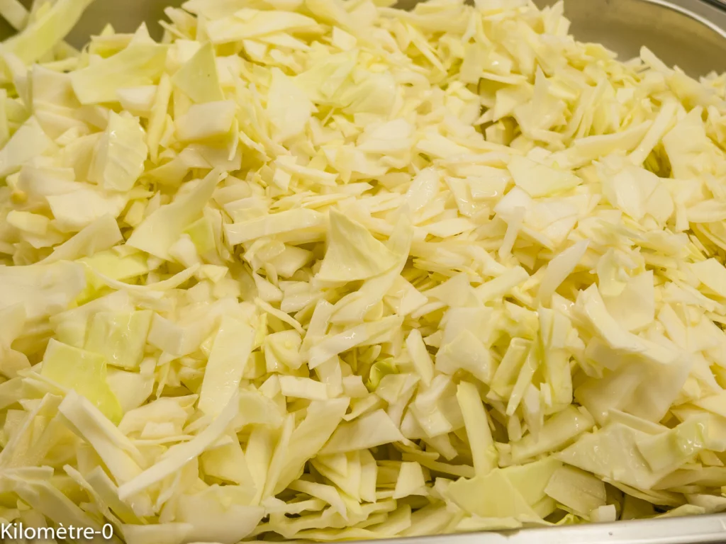 Kotlety de chou, cuisine russe - Étape 2