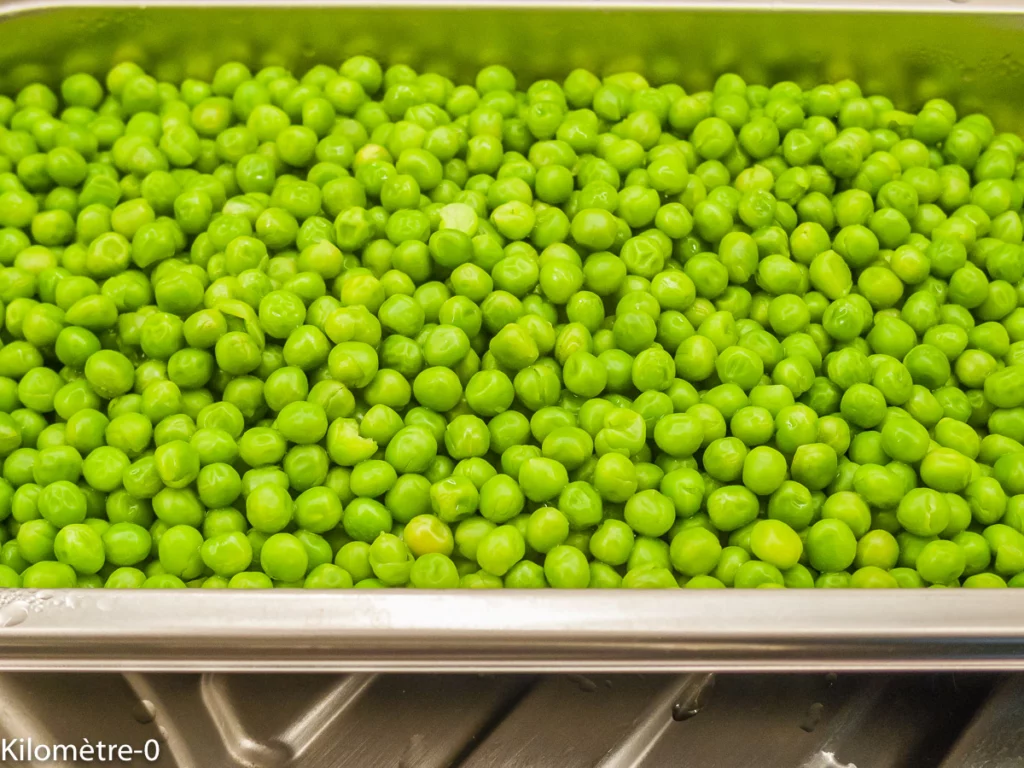 Œufs au chorizo, semoule aux fèves et petits pois - Étape 2