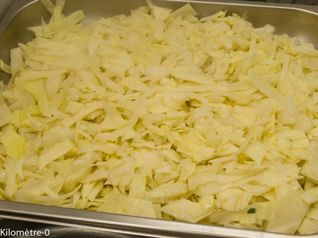 Kotlety de chou, cuisine russe - Étape 3