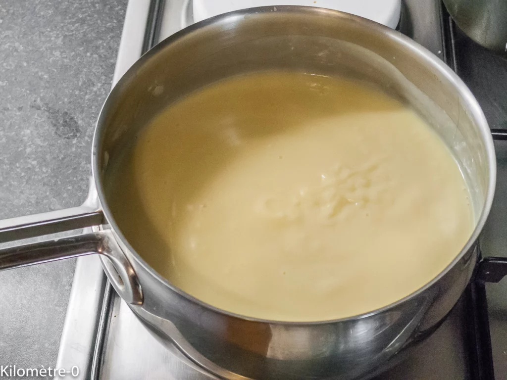 Flan pâtissier sans pâte facile - Étape 5