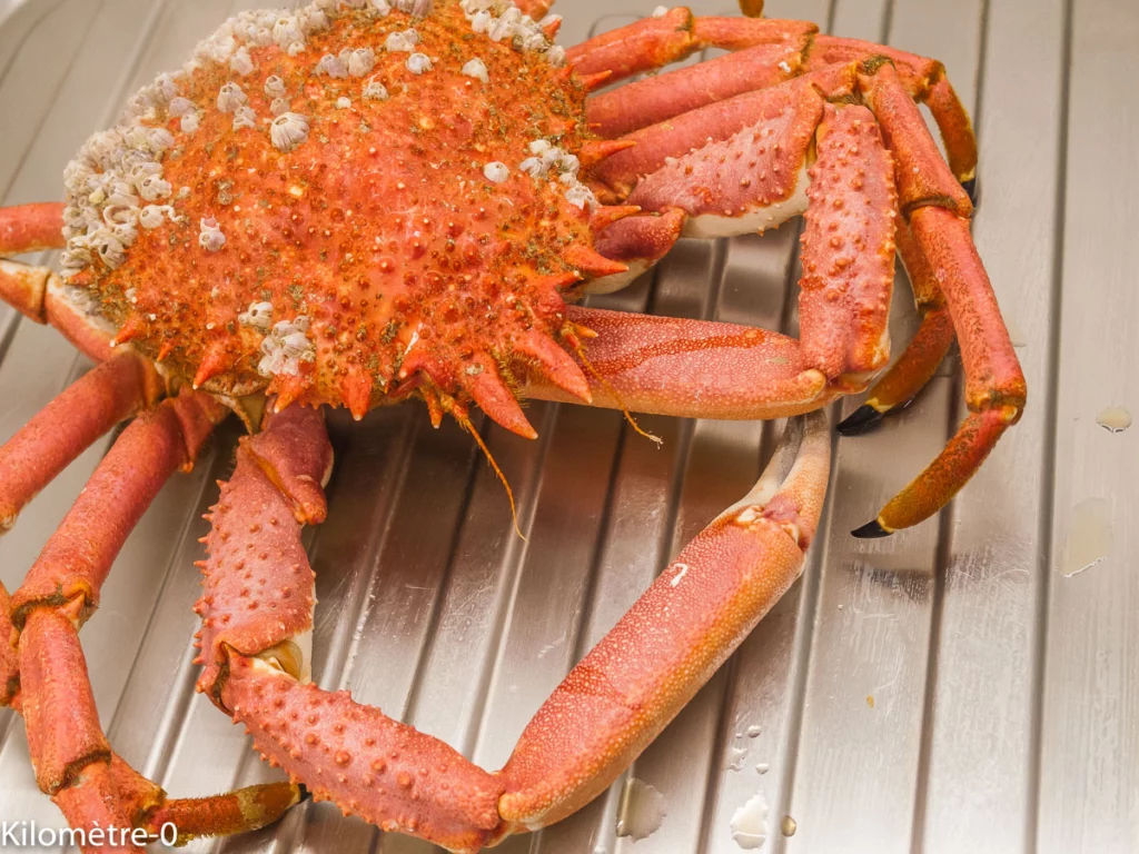 Céleri rave rémoulade aux pommes et à l&rsquo;araignée - Étape 1