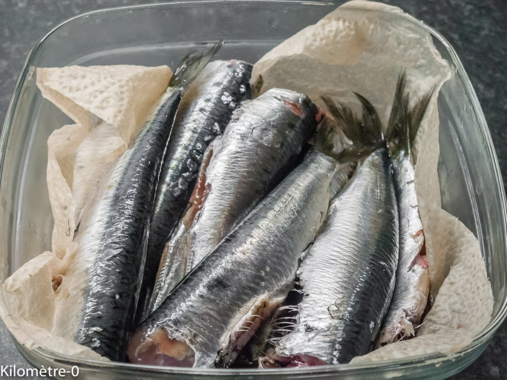 Sardines à la bretonne - Étape 1