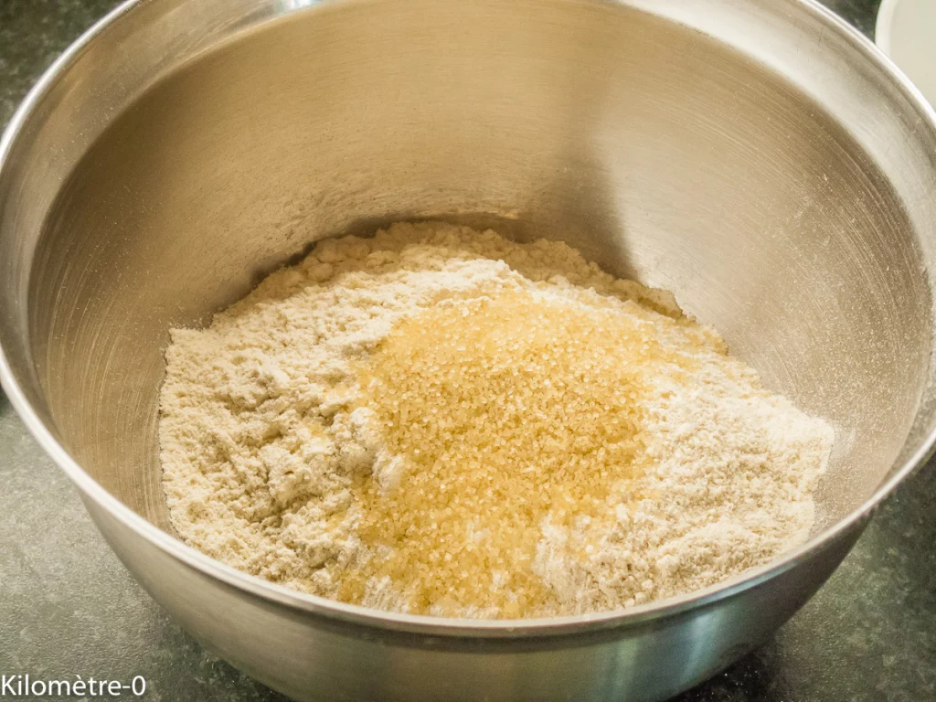 Crumpets aux fruits secs - Étape 2