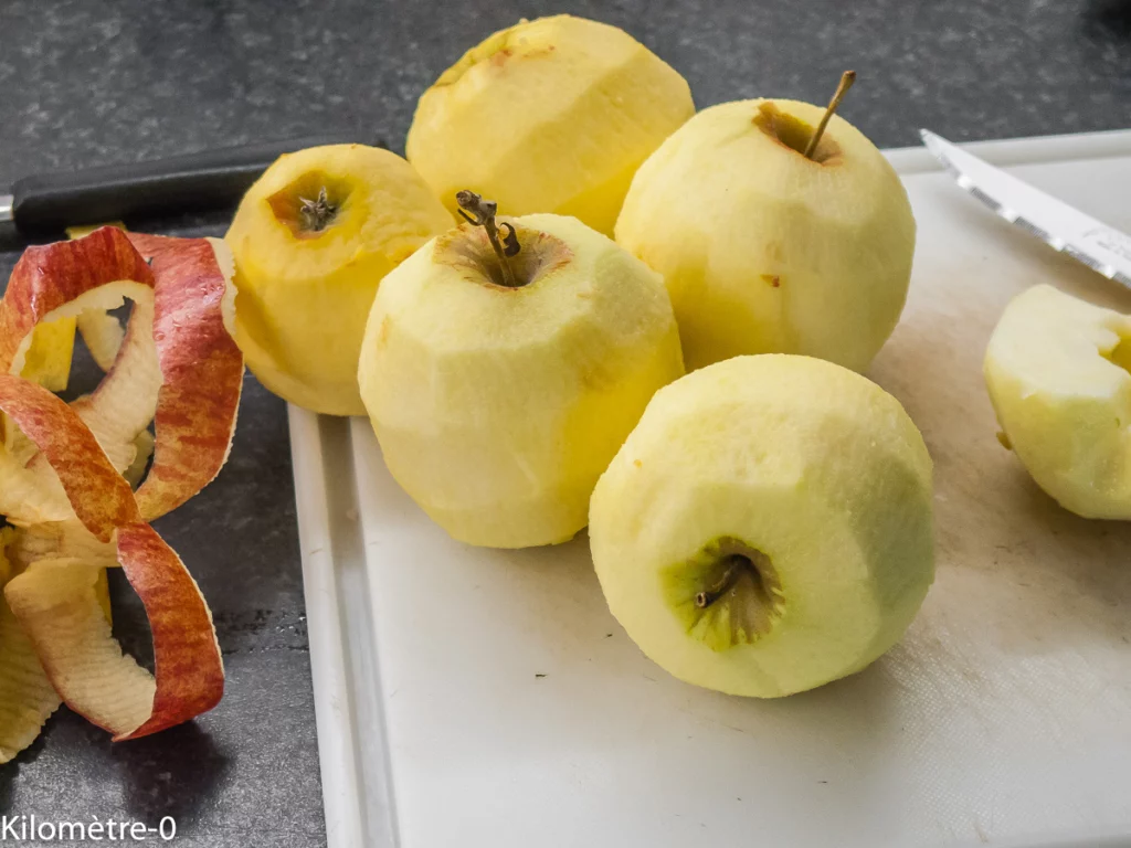 Gâteau aux pommes et au citron - Étape 1