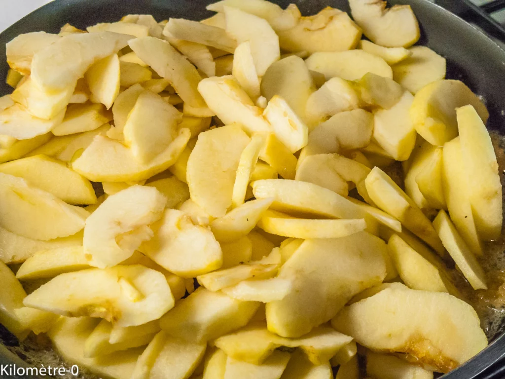Gâteau aux pommes et au citron - Étape 2