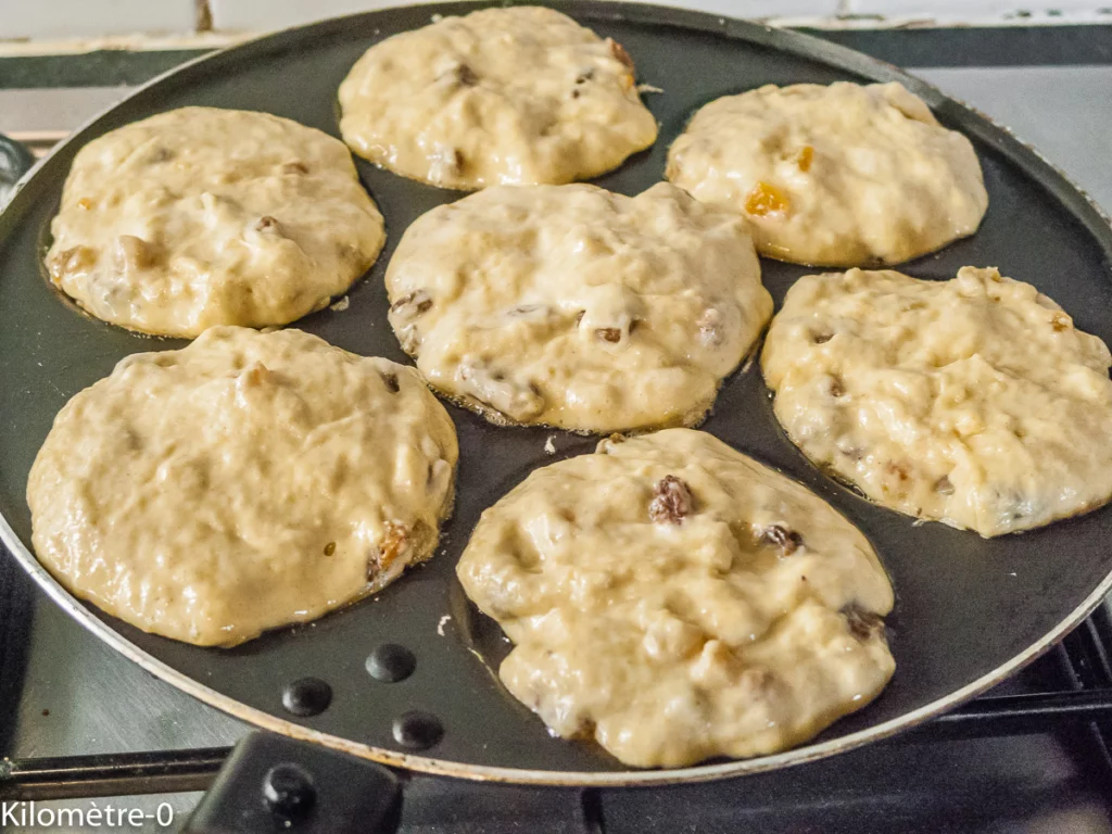 Crumpets aux fruits secs - Étape 10
