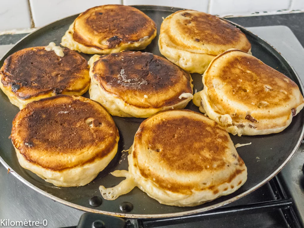 Crumpets aux fruits secs - Étape 11