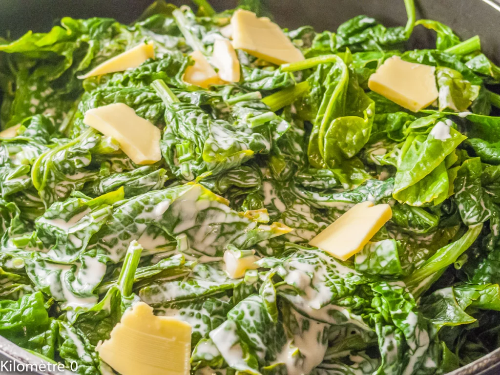 Oeufs aux épinards - Étape 5